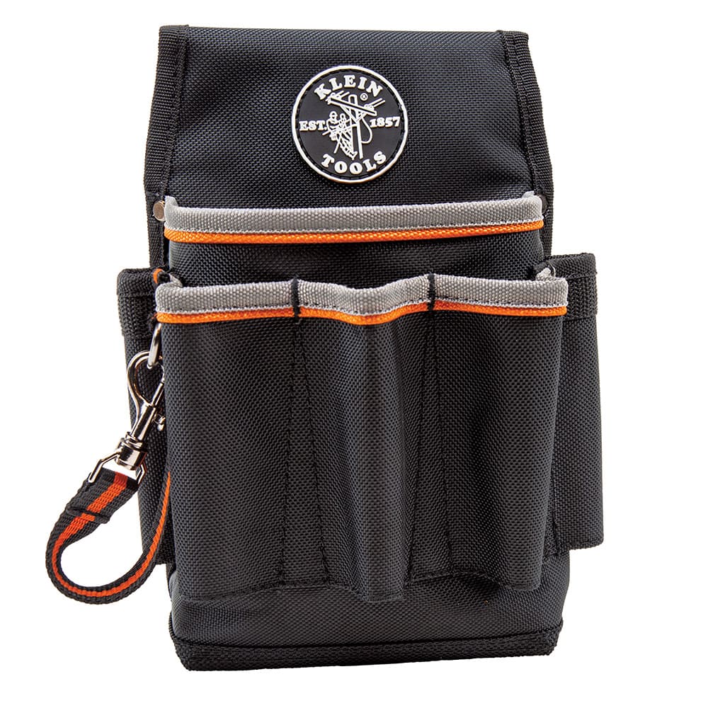 Klein Tools Tradesman Pro™ Tool Pouch, 6 Pockets, 10.25 x 6.75 x 10.25-Inch 5241