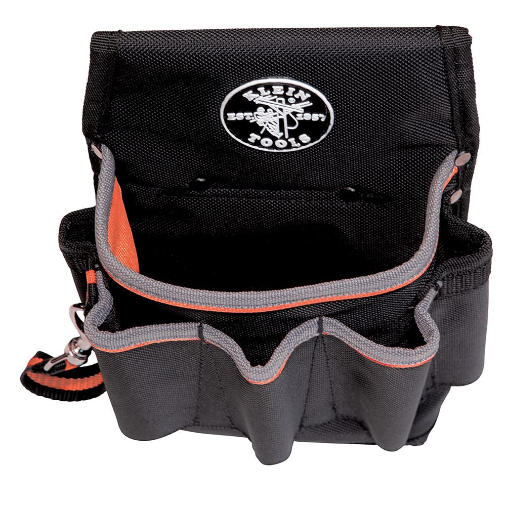 Klein Tools Tradesman Pro™ Tool Pouch, 6 Pockets, 10.25 x 6.75 x 10.25-Inch 5241