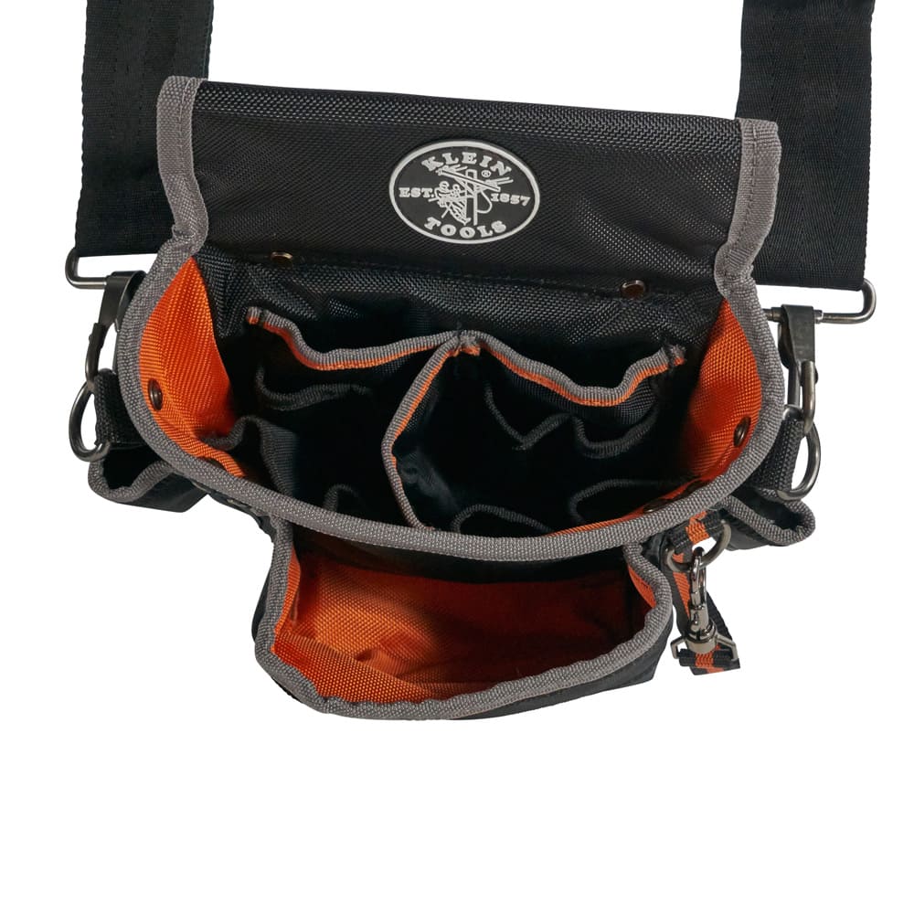 Klein Tools Tradesman Pro™ Tool Pouch, 15 Pockets, 11.5 x 4.5 x 10-Inch 5243