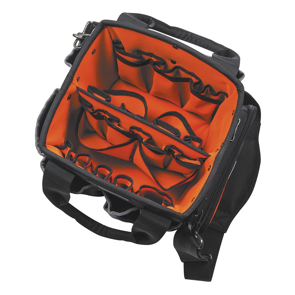 Klein Tools Tool Bag, Tradesman Pro™ Tool Tote, 40 Pockets, 10-Inch 5541610-14