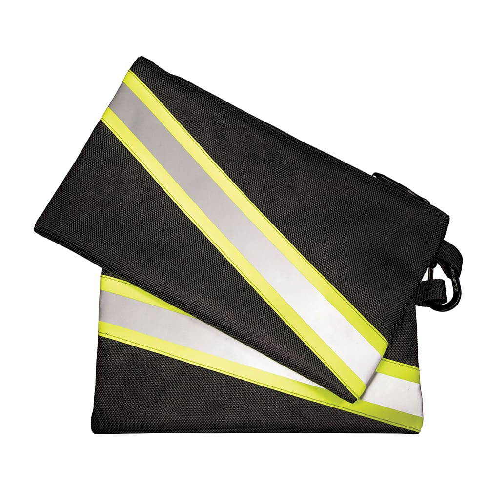 Klein Tools Zipper Bags, High Visibility Tool Pouches, 2-Pack 55599