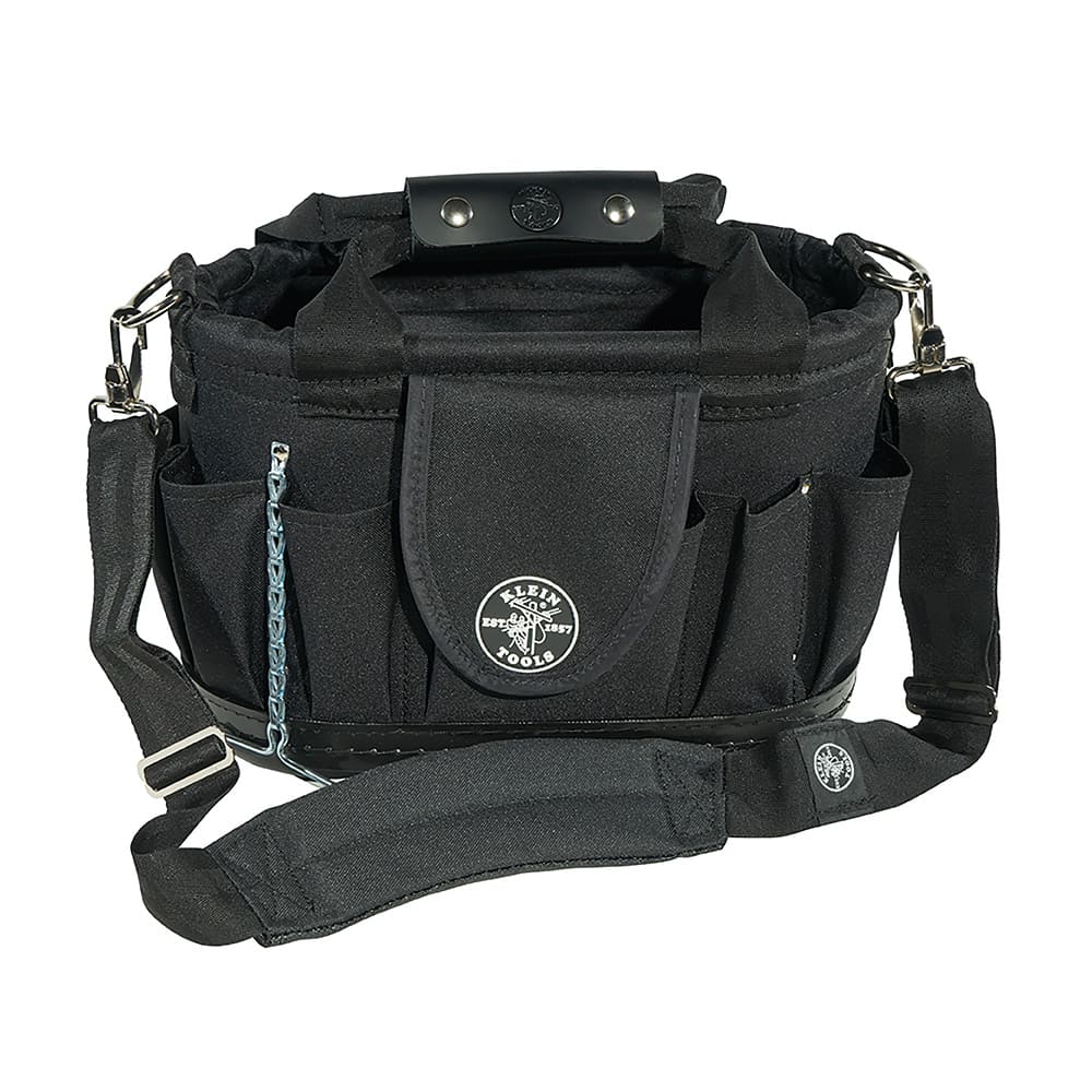 Klein Tools 17 Pocket Tool Tote with Shoulder Strap 58890