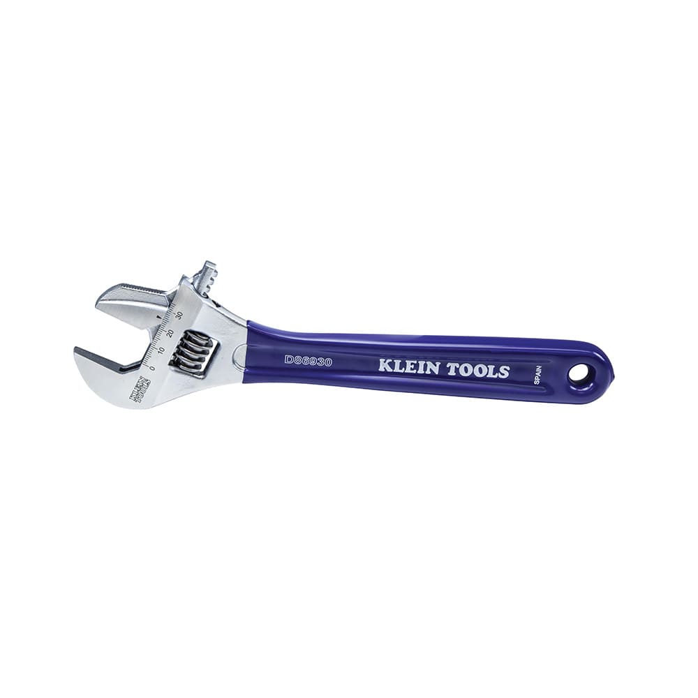 Klein Tools Reversible Jaw/Adjustable Pipe Wrench, 10-Inch D86930