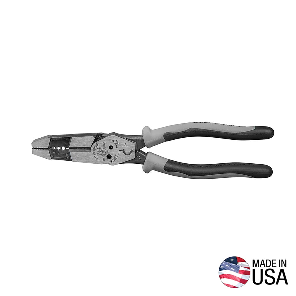 Klein Tools Hybrid Pliers with Crimper and Wire Stripper J215-8CR