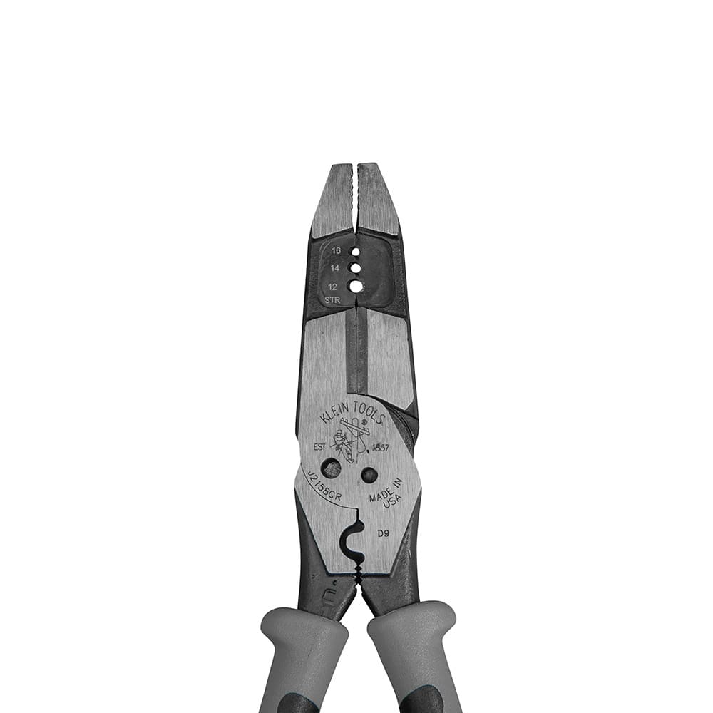 Klein Tools Hybrid Pliers with Crimper and Wire Stripper J215-8CR