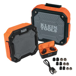 Wireless Speaker And Jobsite Earbuds