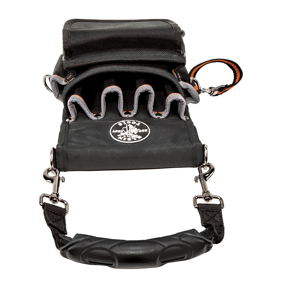Klein Tools Tradesman Pro™ Tool Pouch, 9 Pockets, 9.5 x 7.5 x 9.5-Inch 5242