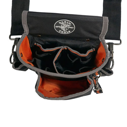 Klein Tools Tradesman Pro™ Tool Pouch, 15 Pockets, 11.5 x 4.5 x 10-Inch 5243
