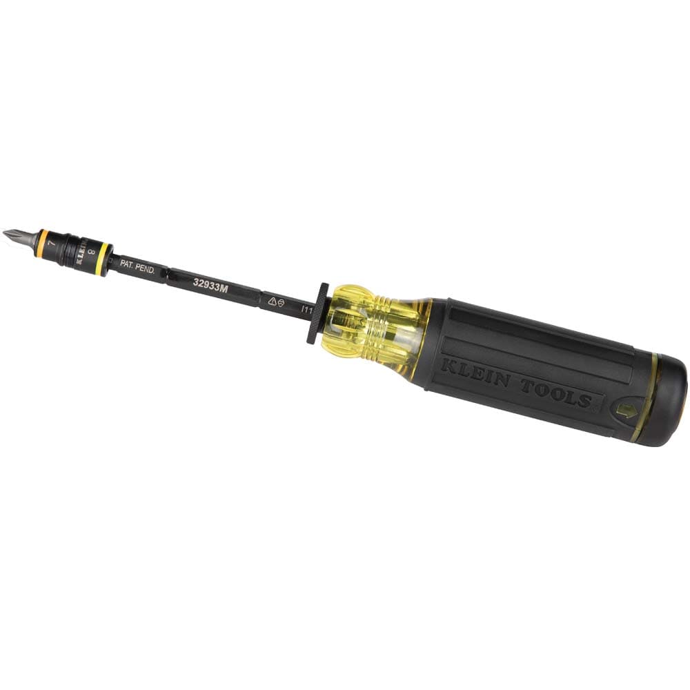 Klein Tools 6-in-1 Impact Rated Flip Socket Set, Metric 32933M