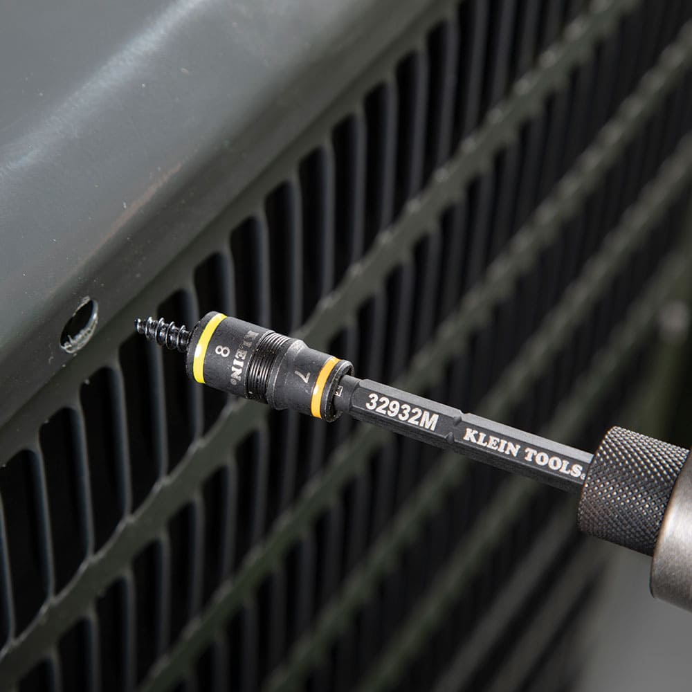 Klein Tools 4-in-1 Impact Rated Flip Socket Set, Metric 32932M