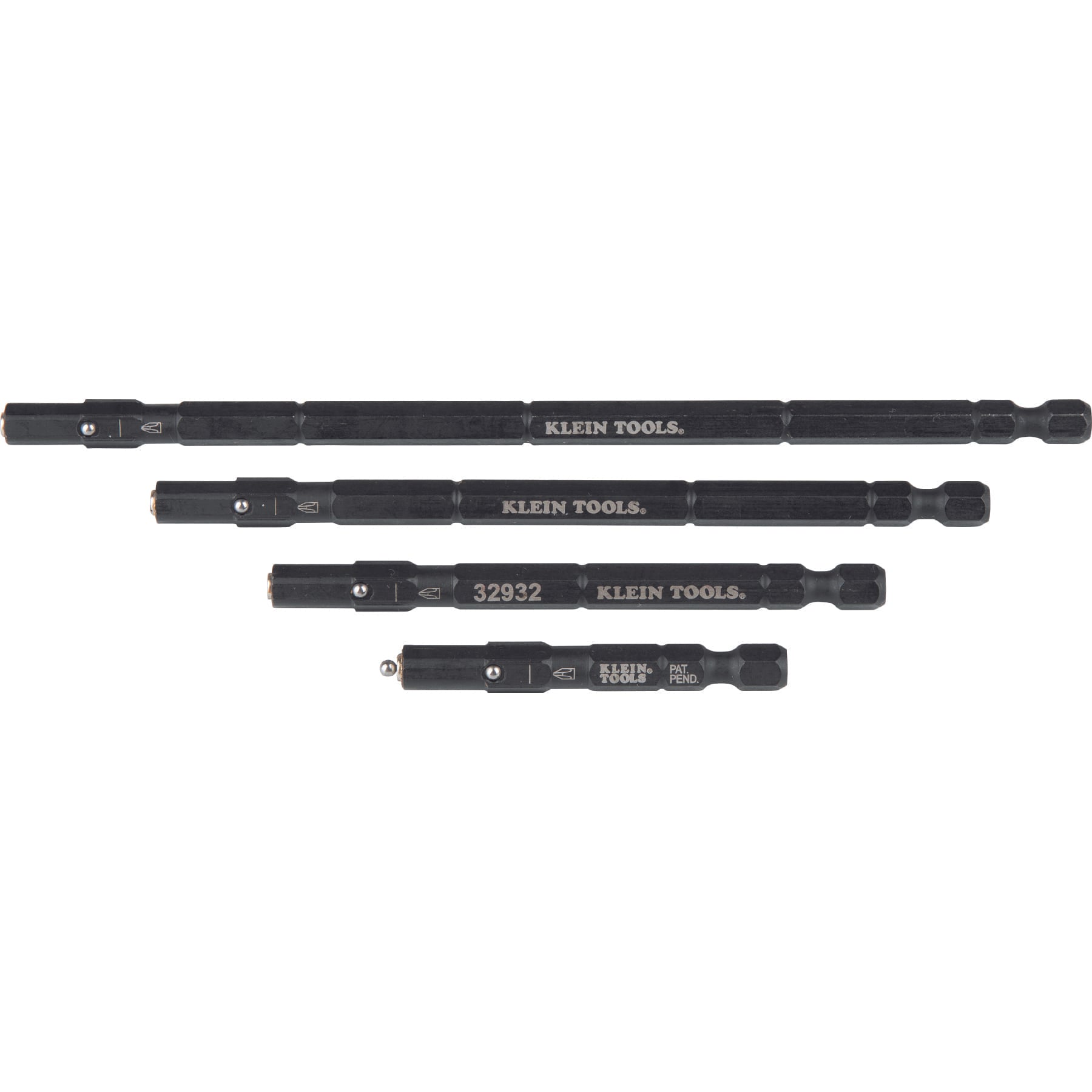 Klein Tools Flip Socket Hex Shaft Replacement Parts, 4-Pack 32944