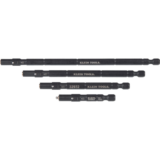 Klein Tools Flip Socket Hex Shaft Replacement Parts, 4-Pack 32944