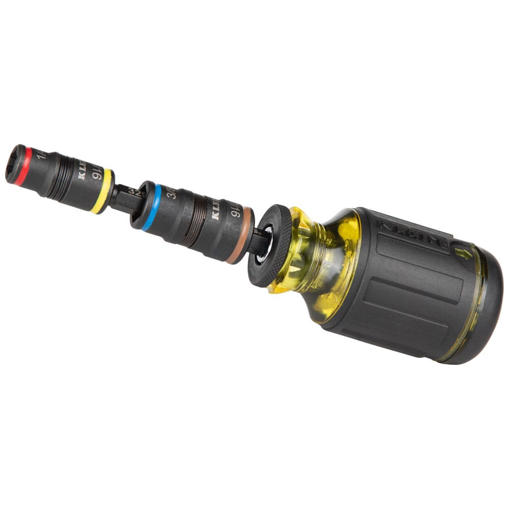 Klein Tools Flip Socket Hex Shaft Replacement Parts, 4-Pack 32944