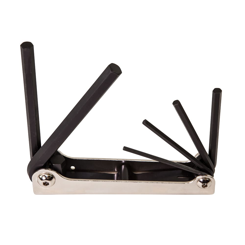 Klein Tools Folding Hex Key Set, 6-Key, Metric Sizes 70580