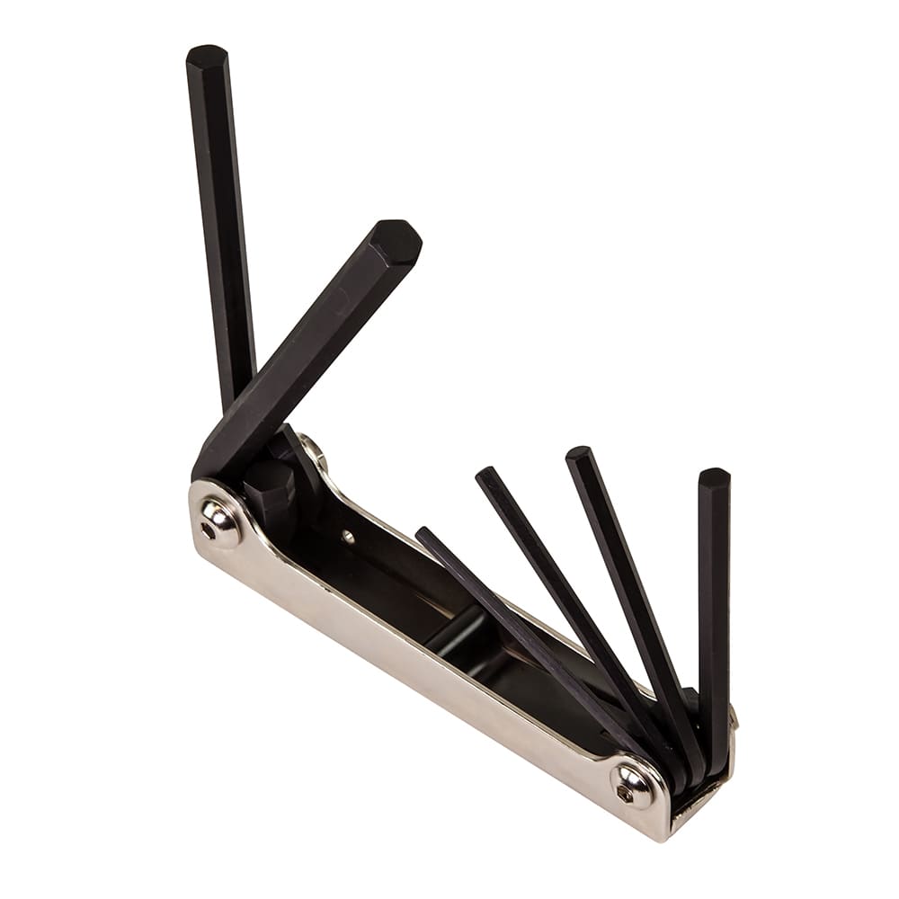 Klein Tools Folding Hex Key Set, 6-Key, Metric Sizes 70580