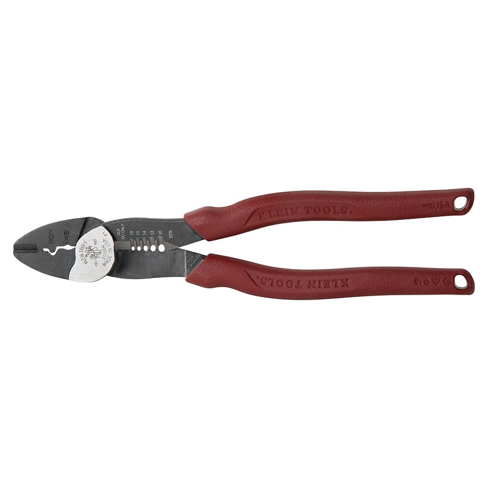 Klein Tools Forged Steel Wire Crimper, Cutter, Stripper 2005N