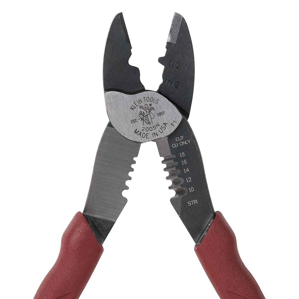 Klein Tools Forged Steel Wire Crimper, Cutter, Stripper 2005N