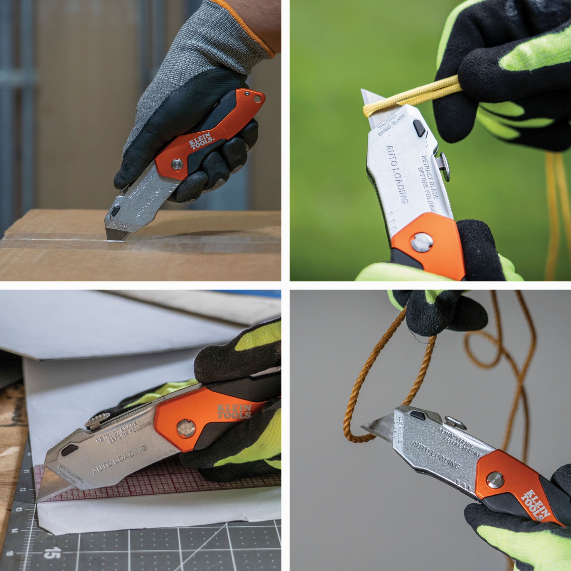 Klein Tools Auto-Loading Folding Utility Knife 44130