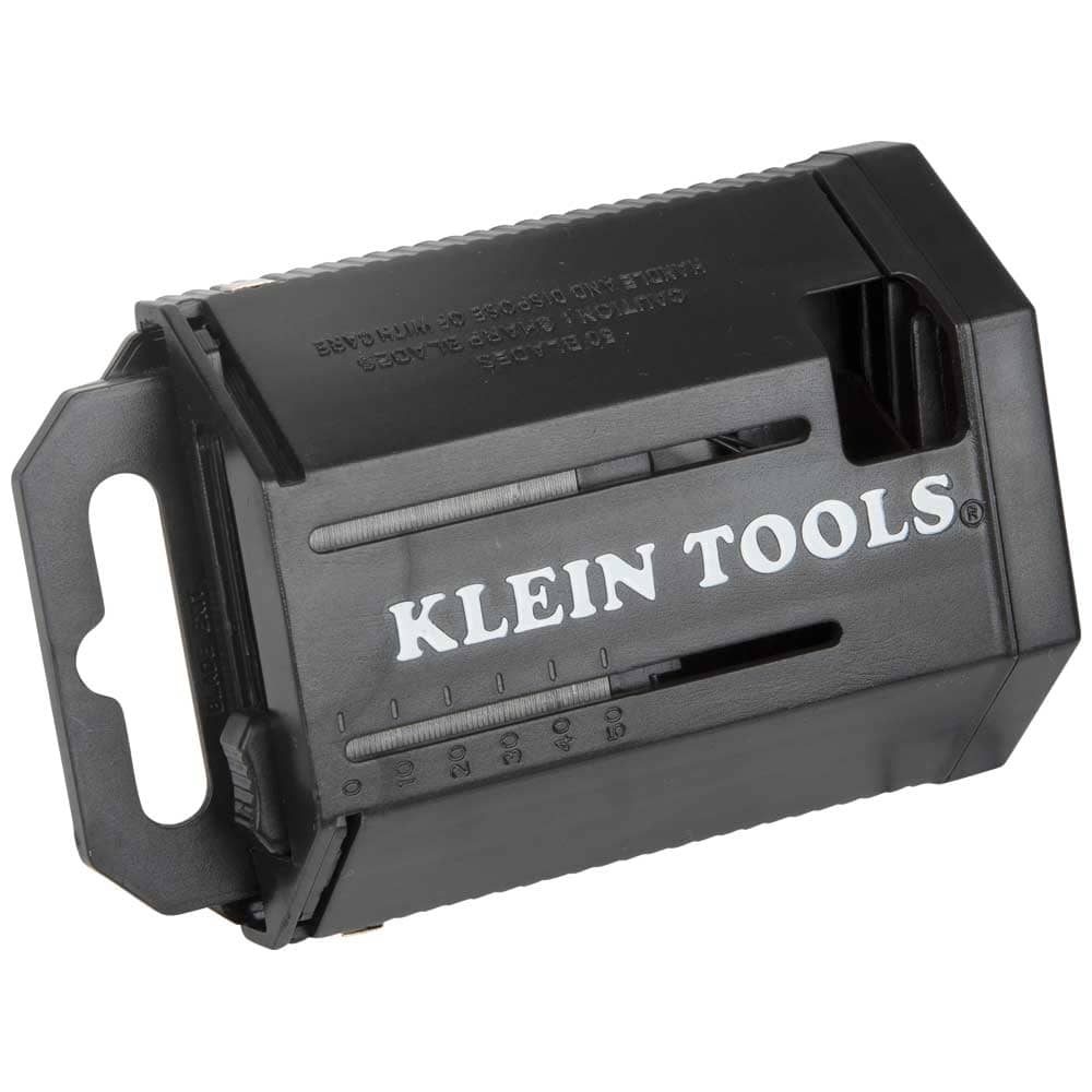 Klein Tools Utility Blade Dispenser with 50 Blades 44103