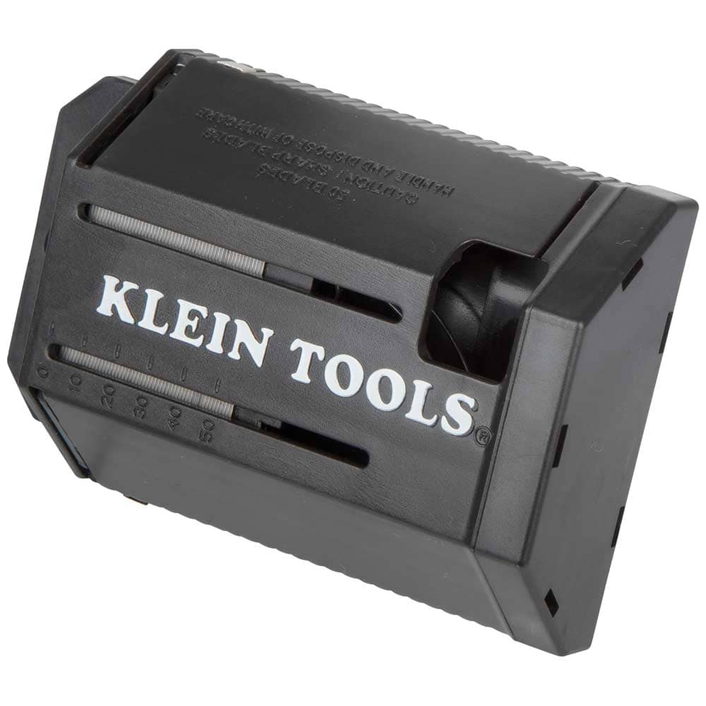 Klein Tools Utility Blade Dispenser with 50 Blades 44103