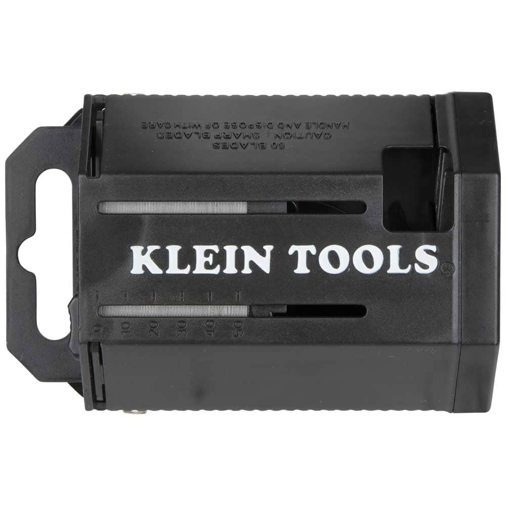 Klein Tools Utility Blade Dispenser with 50 Blades 44103
