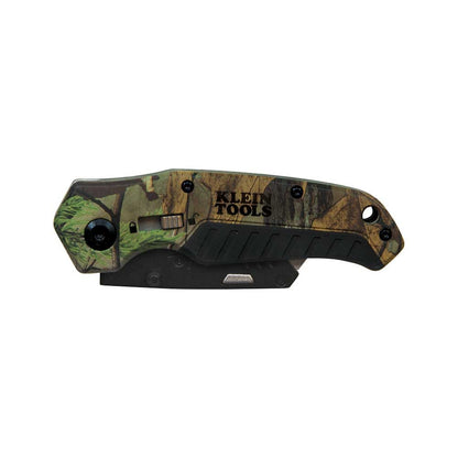 Klein Tools  Folding Utility Knife Camo Assisted-Open 44135