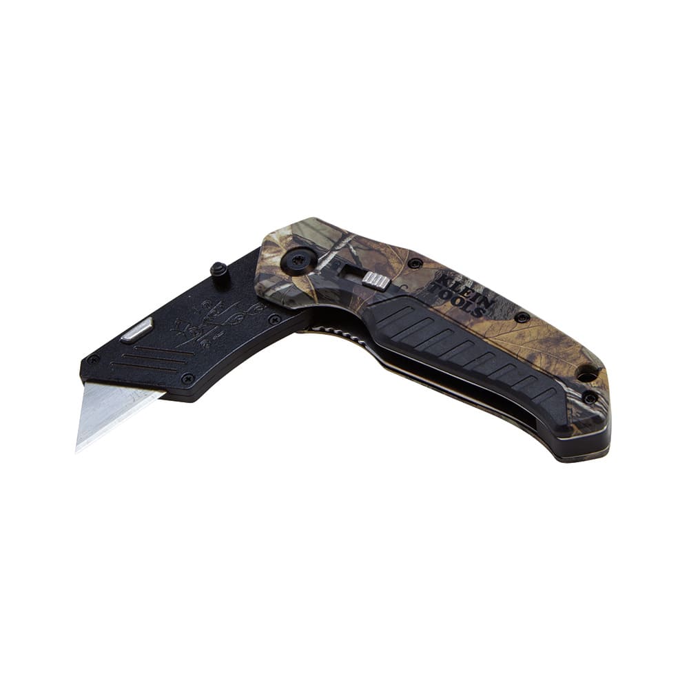 Klein Tools  Folding Utility Knife Camo Assisted-Open 44135
