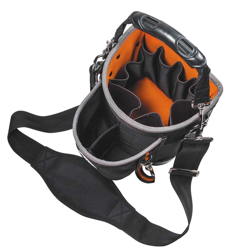 Klein Tools Tool Bag, Tradesman Pro™ Shoulder Pouch, 14 Pockets, 10-Inch 55419SP-14