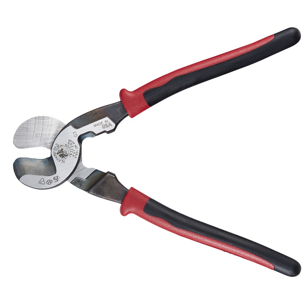Klein Tools Journeyman™ High Leverage Cable Cutter with Stripping J63225N