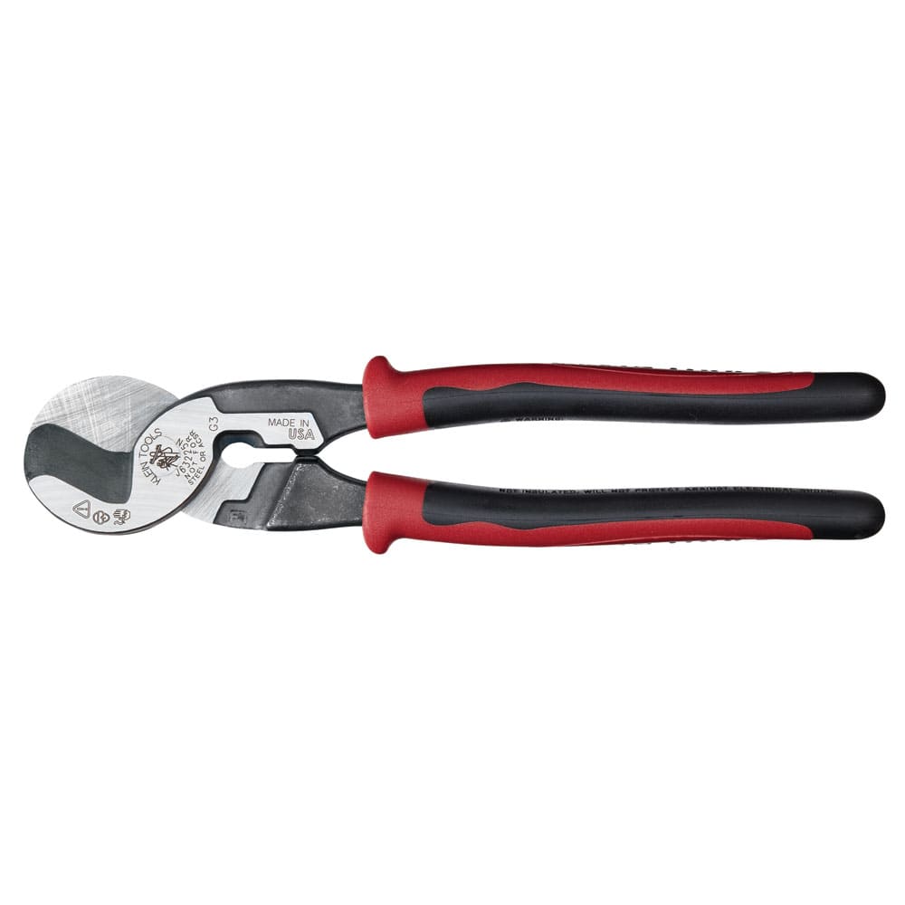 Klein Tools Journeyman™ High Leverage Cable Cutter with Stripping J63225N