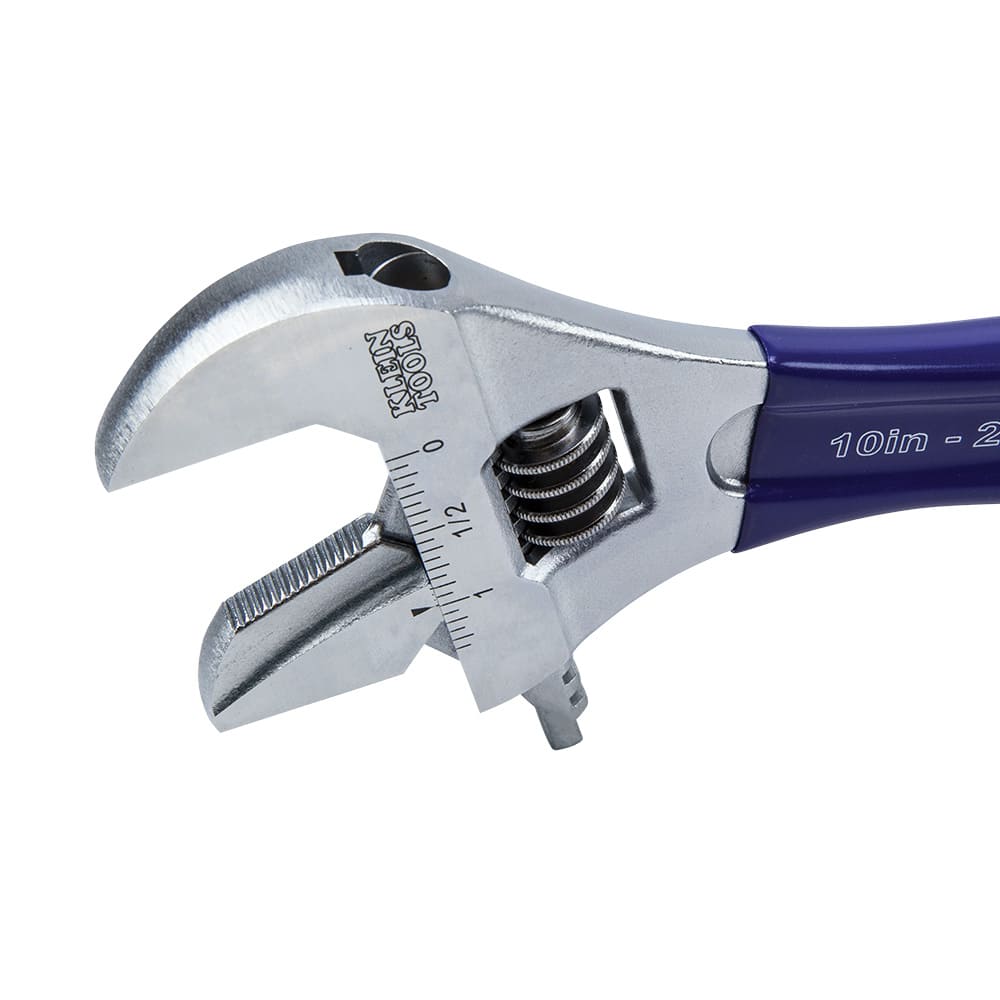 Klein Tools Reversible Jaw/Adjustable Pipe Wrench, 10-Inch D86930