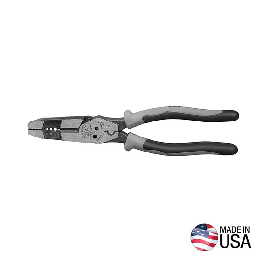 Klein Tools Hybrid Pliers with Crimper and Wire Stripper J215-8CR
