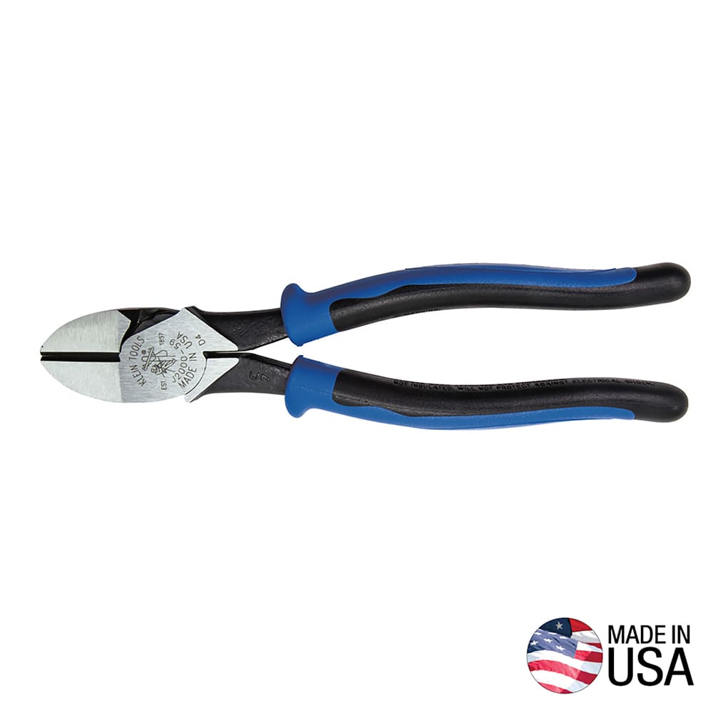 Klein Tools Diagonal Cutting Pliers, Heavy-Duty Journeyman, 9-Inch J2000-59