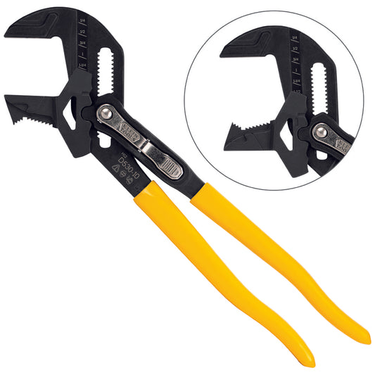 Klein Tools Plier Wrench, 10-Inch D53010