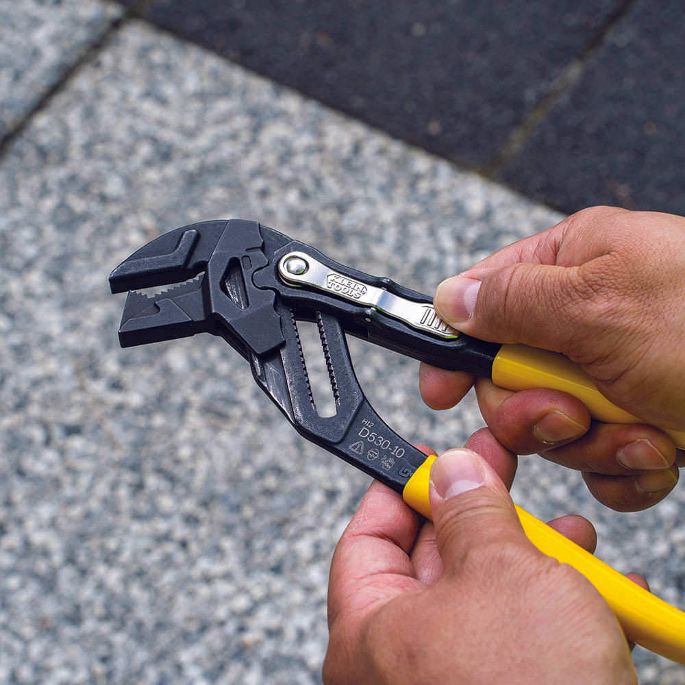 Klein Tools Plier Wrench, 10-Inch D53010