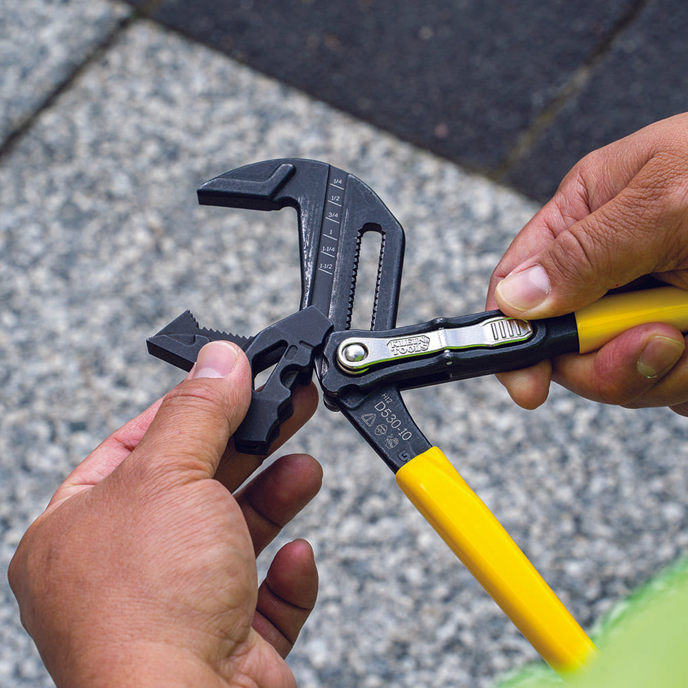 Klein Tools Plier Wrench, 10-Inch D53010